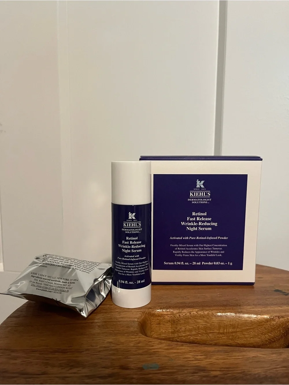 Kiehl's Retinol Fast Release Wrinkle-Reducing Night Serum